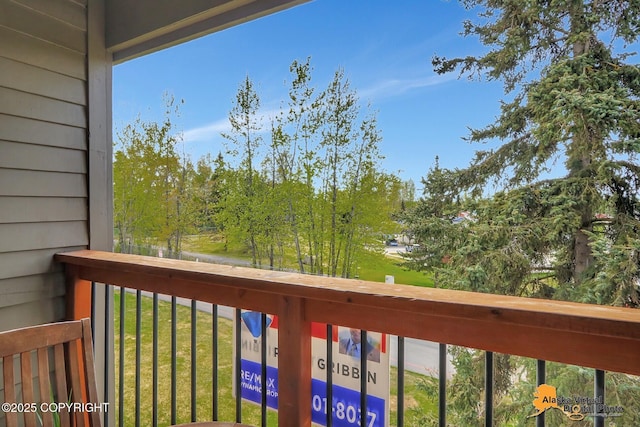 4640 Reka Dr Unit 19, Anchorage, AK 99508 - view of balcony