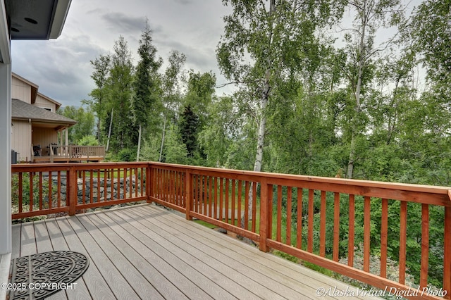 10885 Splendor Loop, Eagle River, AK 99577 - view of deck