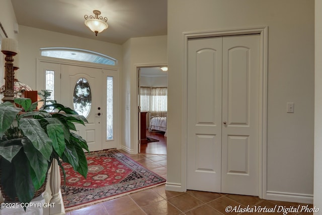 10885 Splendor Loop, Eagle River, AK 99577 - entrance foyer with tile patterned flooring