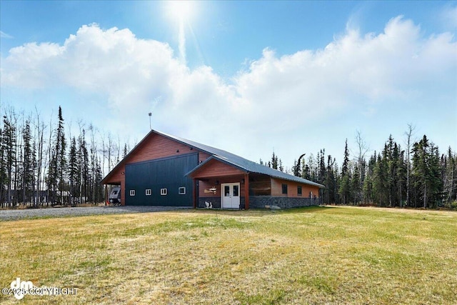 37638 Dutch Landing Loop, Sterling, AK 99672 - view of property exterior with a yard