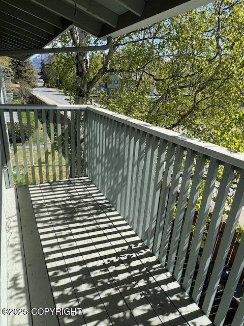 180 Grand Larry St Unit B6, Anchorage, AK 99504 - view of deck