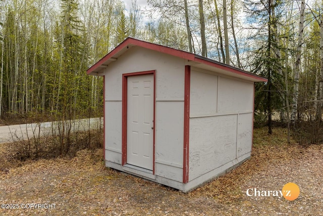 1147 Choctaw Rd, North Pole, AK 99705 - view of shed