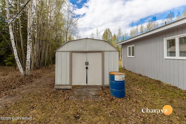 1147 Choctaw Rd, North Pole, AK 99705 - view of shed