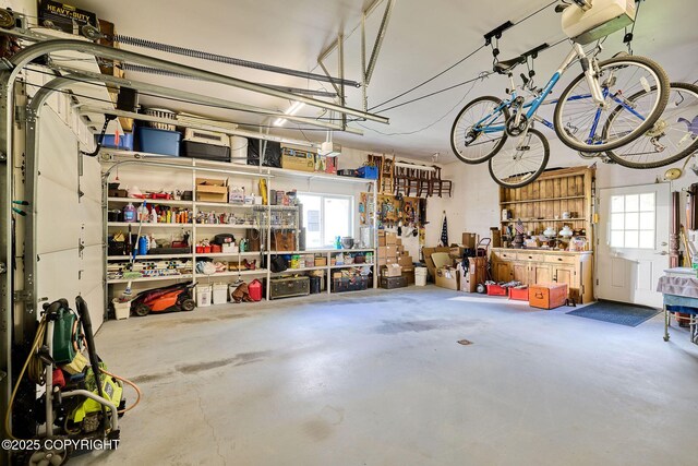 41293 Crested Crane St, Homer, AK 99603 - garage with a workshop area