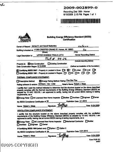 41293 Crested Crane St, Homer, AK 99603 - view of miscellaneous property collateral