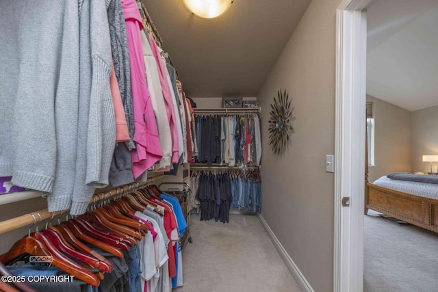 2823 Discovery Bay Dr, Anchorage, AK 99515 - walk in closet featuring carpet floors