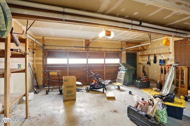 2921 Rocky Bay Cir, Anchorage, AK 99515 - garage with a garage door opener