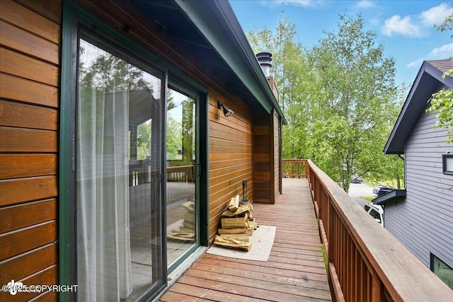 2921 Rocky Bay Cir, Anchorage, AK 99515 - view of deck