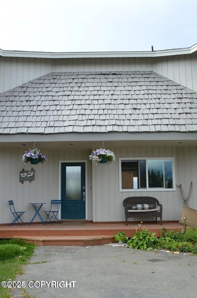 37397 Cetacea Ln, Kenai, AK 99611 - property entrance with a porch