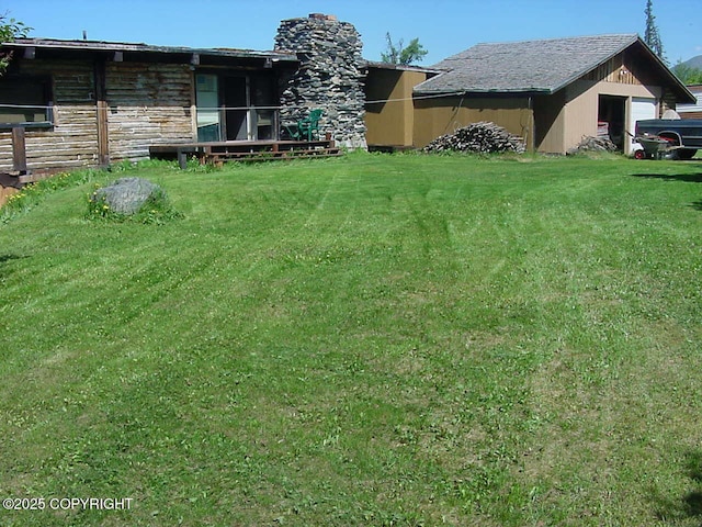 9300 Buddy Werner Dr, Anchorage, AK 99507 - view of grassy yard