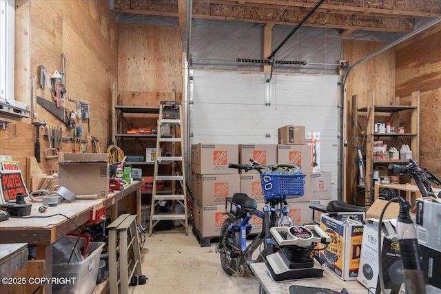 1080 Leuthold Dr, Fairbanks, AK 99712 - garage featuring a workshop area