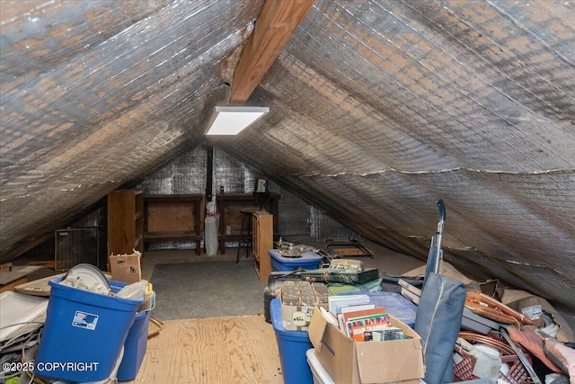 1080 Leuthold Dr, Fairbanks, AK 99712 - view of unfinished attic