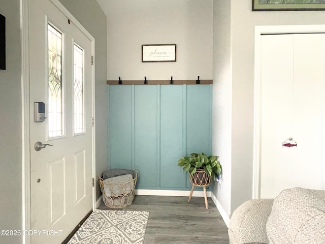 517 Sut Larsen Way, Kodiak, AK 99615 - mudroom with wood finished floors and baseboards