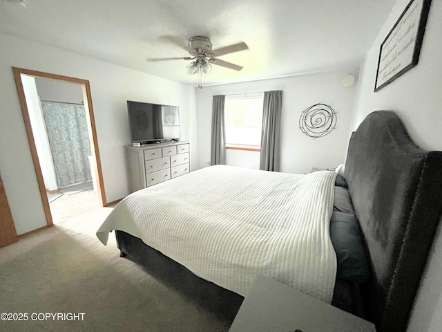 517 Sut Larsen Way, Kodiak, AK 99615 - bedroom featuring light carpet and ceiling fan