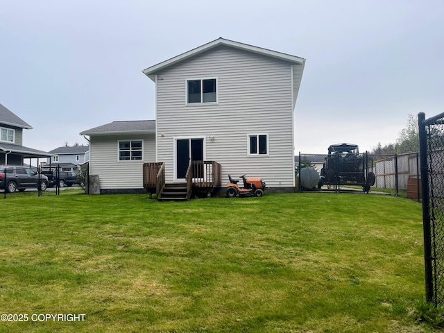 517 Sut Larsen Way, Kodiak, AK 99615 - back of property featuring a deck