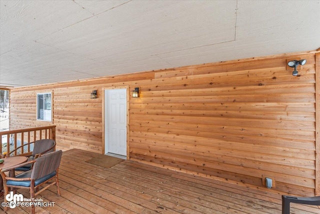 33773 Ruth Glacier Ave, Talkeetna, AK 99676 - view of wooden deck