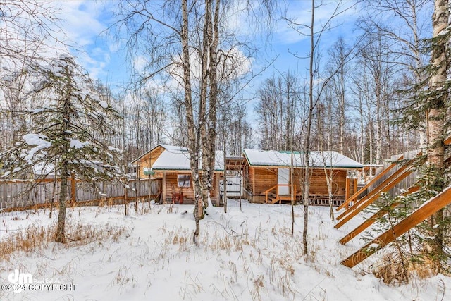 33773 Ruth Glacier Ave, Talkeetna, AK 99676 - view of snow covered property