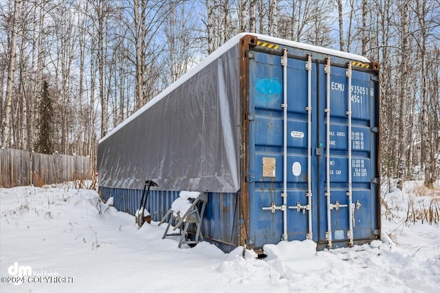 33773 Ruth Glacier Ave, Talkeetna, AK 99676 - view of snow covered structure