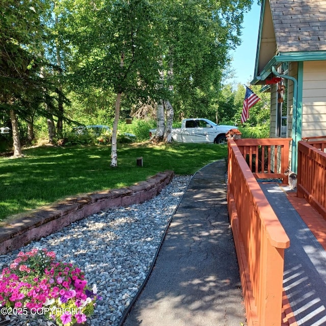 2541 S Teeland St, Wasilla, AK 99623 - view of green lawn