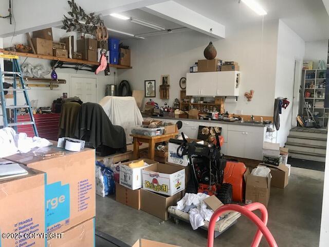 2295 N Filly Cir, Wasilla, AK 99654 - view of garage