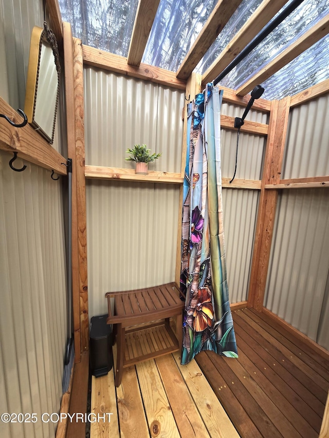 2246 S Fian Dr, Wasilla, AK 99654 - view of wooden terrace