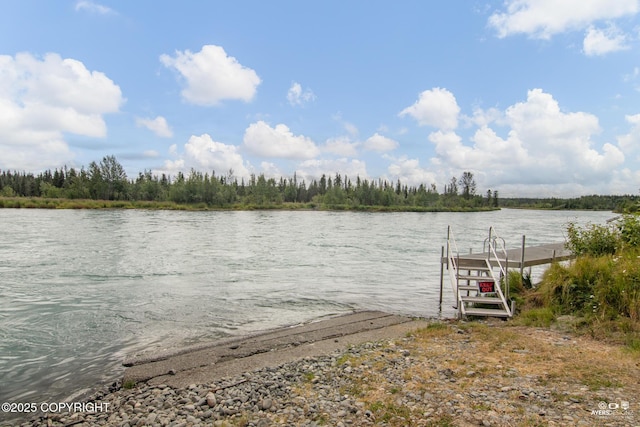 52619 Chumelina Ct, Kasilof, AK 99610 - dock featuring a water view