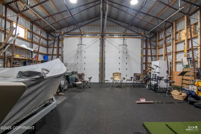 52619 Chumelina Ct, Kasilof, AK 99610 - garage with metal wall