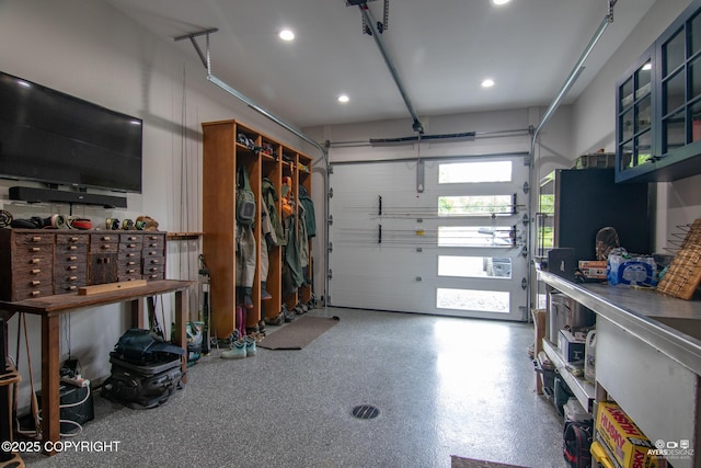52619 Chumelina Ct, Kasilof, AK 99610 - garage with recessed lighting