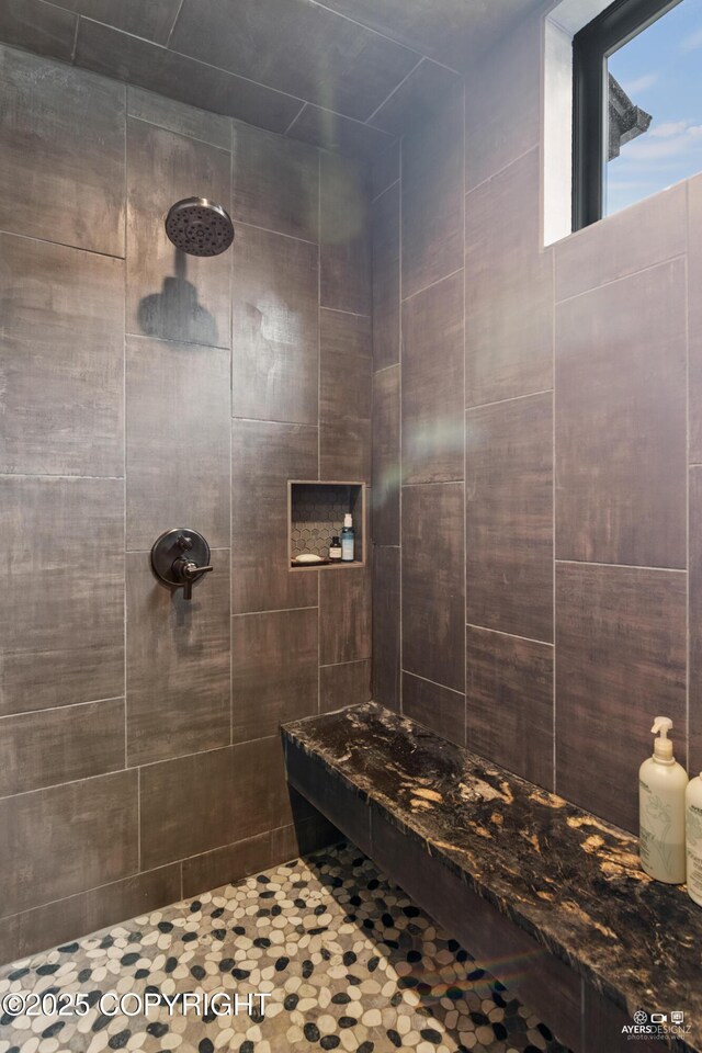 52619 Chumelina Ct, Kasilof, AK 99610 - bathroom with a tile shower