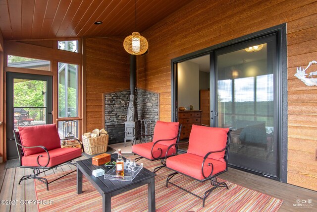 52619 Chumelina Ct, Kasilof, AK 99610 - view of wooden deck
