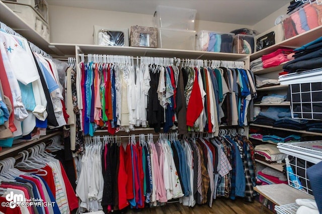 1630 S Corwin Ln, Wasilla, AK 99654 - spacious closet with wood finished floors