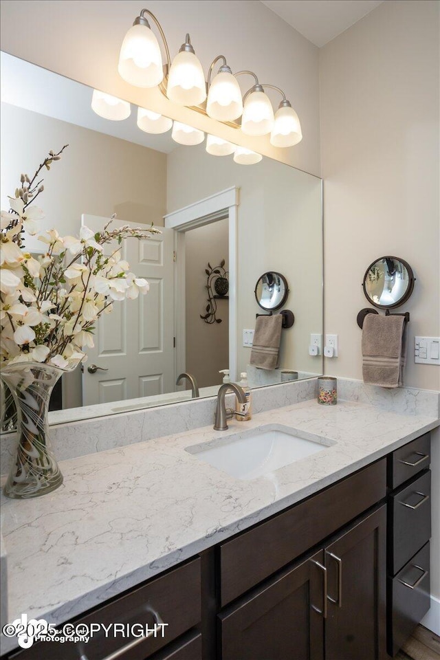 1630 S Corwin Ln, Wasilla, AK 99654 - bathroom featuring vanity