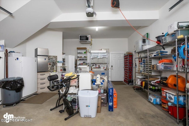 1630 S Corwin Ln, Wasilla, AK 99654 - garage with freestanding refrigerator