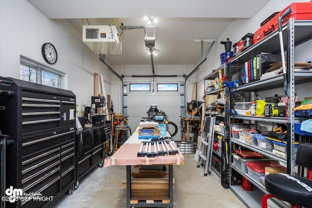 1630 S Corwin Ln, Wasilla, AK 99654 - garage featuring a heating unit