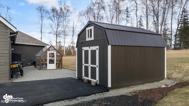 1630 S Corwin Ln, Wasilla, AK 99654 - view of greenhouse featuring a storage unit