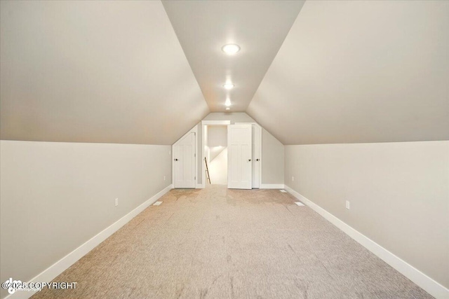 1630 S Corwin Ln, Wasilla, AK 99654 - additional living space with vaulted ceiling and light carpet
