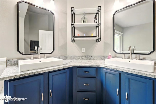 1320 S Felton St, Palmer, AK 99645 - bathroom featuring double vanity