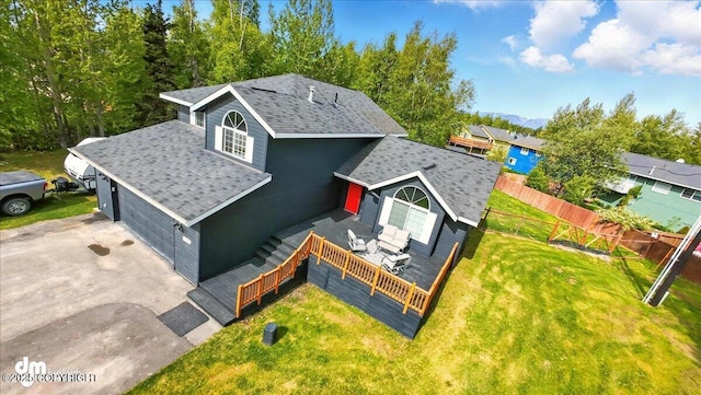 1320 S Felton St, Palmer, AK 99645 - view from above of property