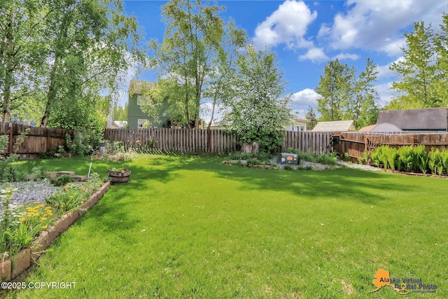 3233 Tayshee Cir, Anchorage, AK 99504 - view of yard