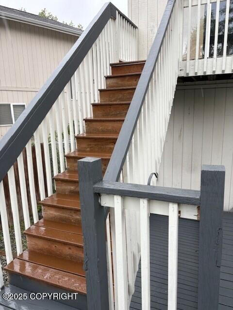 3233 Tayshee Cir, Anchorage, AK 99504 - view of stairs