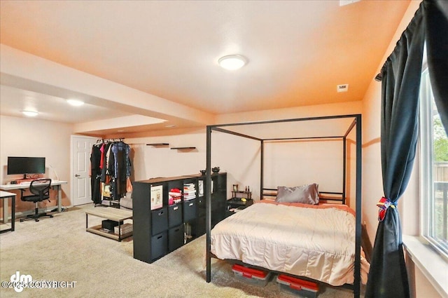 20182 Eagles Nest Ct # 5B, Eagle River, AK 99577 - carpeted bedroom with a desk