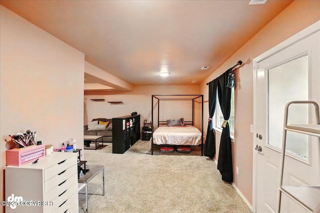 20182 Eagles Nest Ct # 5B, Eagle River, AK 99577 - bedroom with carpet floors