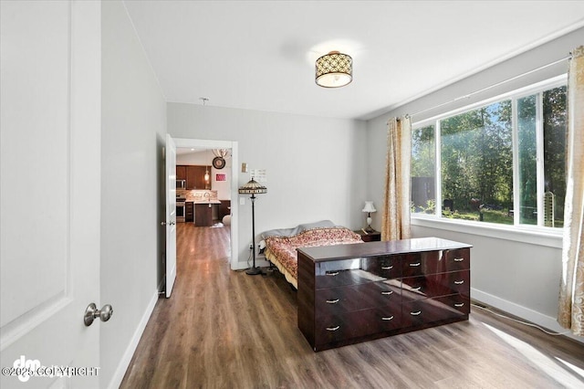 1521 N Kerry Ln, Wasilla, AK 99654 - bedroom with wood finished floors