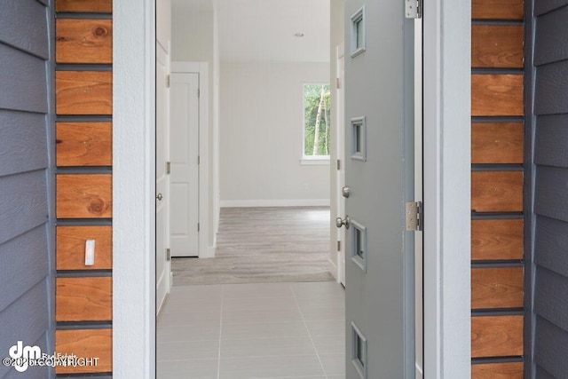 1521 N Kerry Ln, Wasilla, AK 99654 - hallway with baseboards and tile patterned flooring
