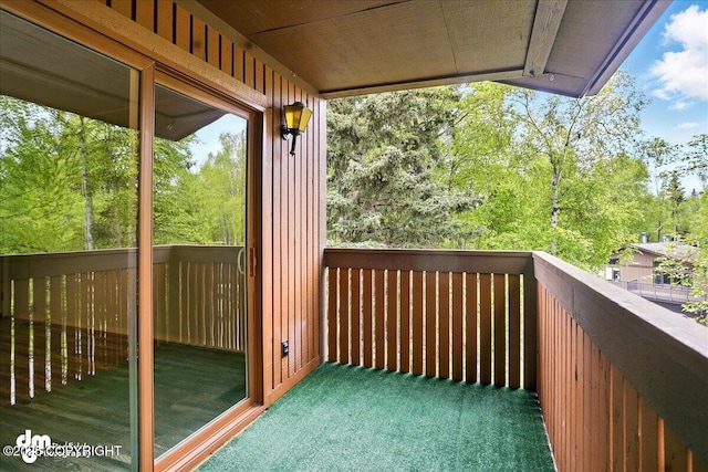 7341 Huntsmen Cir Unit 19C, Anchorage, AK 99518 - view of balcony