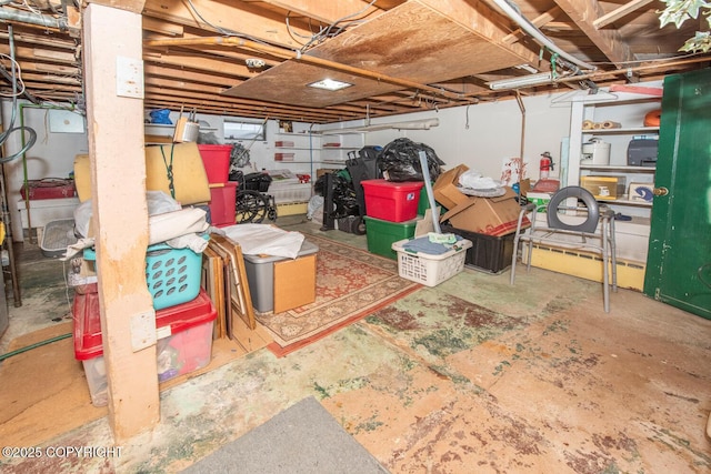 1403 W 34th Ave, Anchorage, AK 99503 - unfinished basement featuring a baseboard heating unit