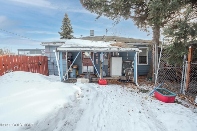 1403 W 34th Ave, Anchorage, AK 99503 - view of snow covered property