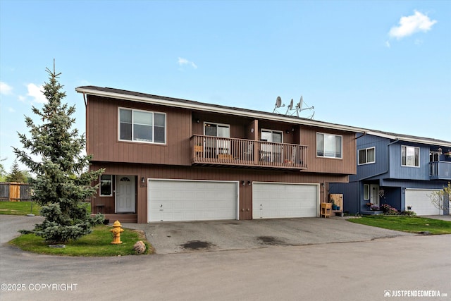 2266 Brookshire Loop, Anchorage, AK 99504 - multi unit property with driveway, a garage, and a balcony