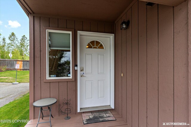 2266 Brookshire Loop, Anchorage, AK 99504 - view of entrance to property