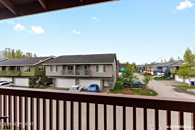 2266 Brookshire Loop, Anchorage, AK 99504 - balcony with a residential view